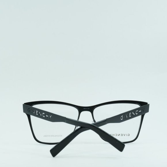 💯 NEW GIVENCHY GV0157 00300 MATTE BLACK EYEGLASSES - Picture 7 of 8